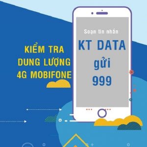 Hướng dẫn kiểm tra dung lượng 4G Mobifone tốc độ miễn phí
