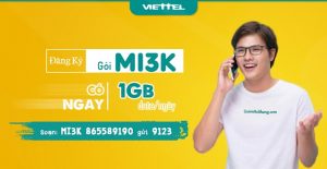 Thông tin chi tiết gói cước 4G MI3K của Viettel 3k mỗi ngày